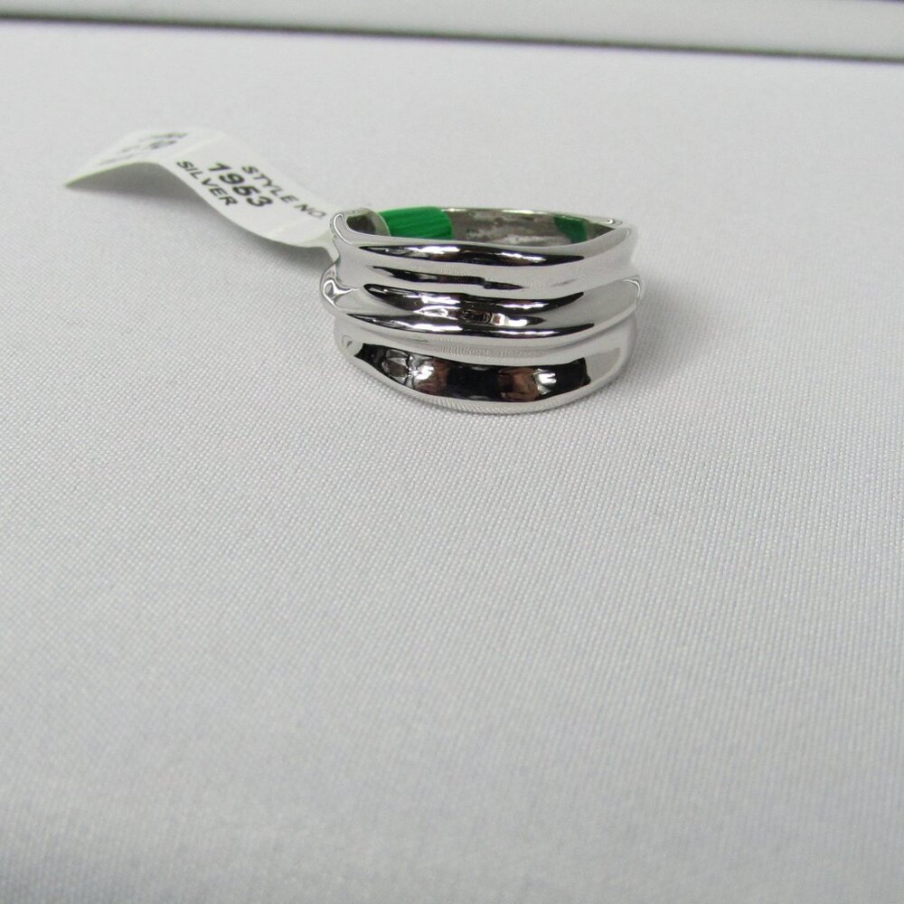 Cubic Zirconia | Stainless Steel | Ring | Size 7 | Women's | New